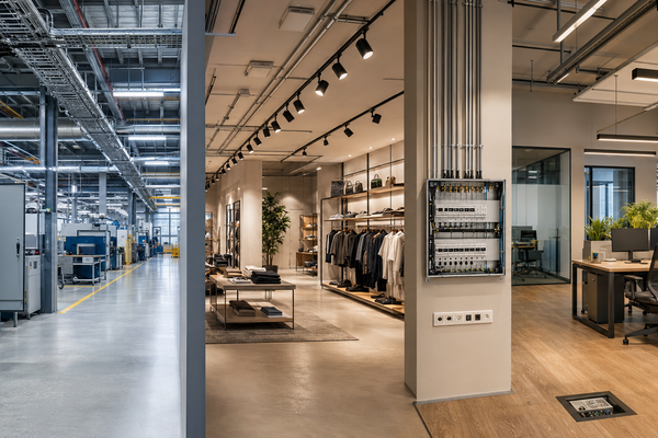 Fabrika, Mağaza ve Ofis Elektrik Tesisatı